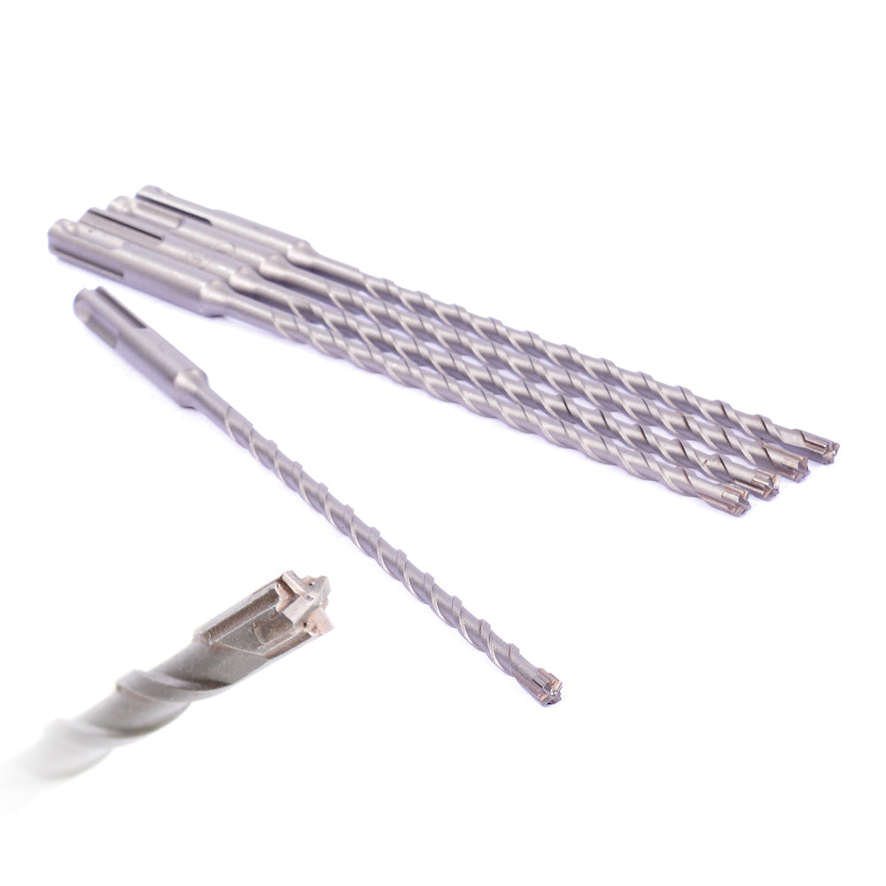 Vaunt SDS+ Endurance Cross Tip Drill Bit 6mm x 210mm - Pack of 5