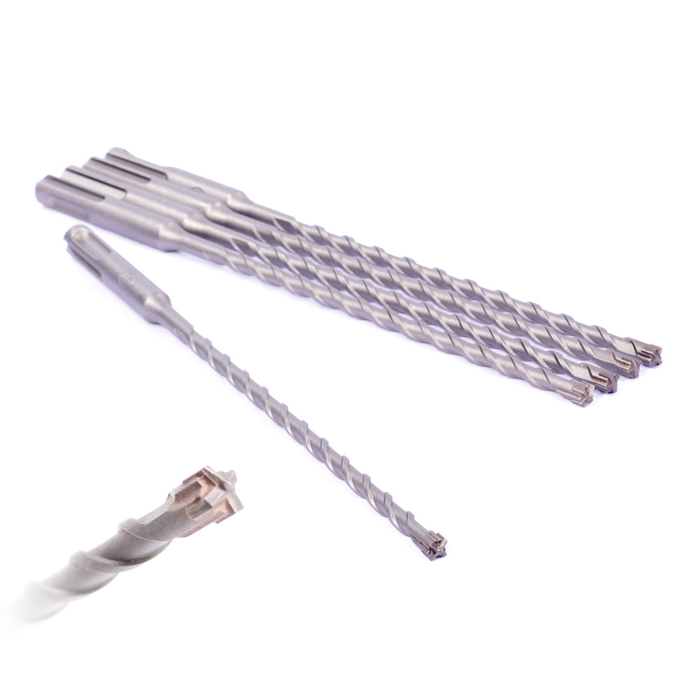 Vaunt SDS+ Endurance Cross Tip Drill Bit 6.5mm x 210mm - Pack of 5