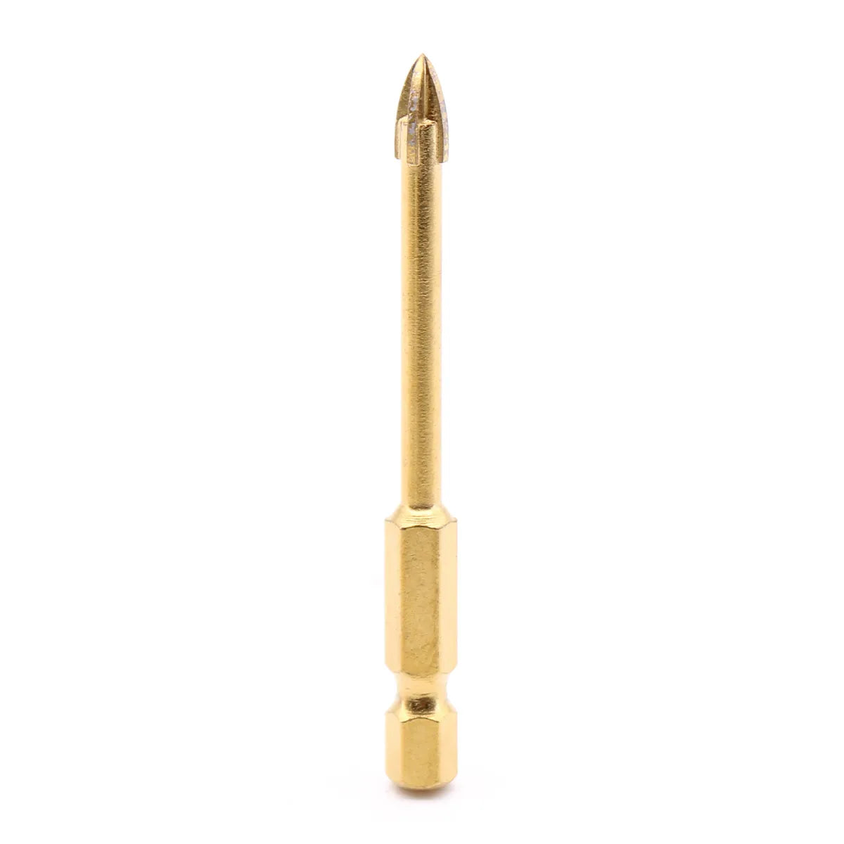 Vaunt 6.0mm × 70mm Tile & Glass Cross Tip Drill Bits - Pack of 2