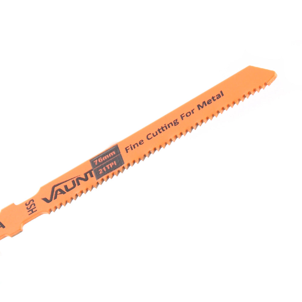 Vaunt Metal Cutting (T118A) Jigsaw Blades - Pack of 25