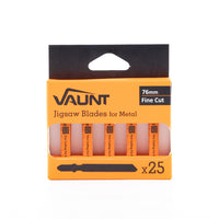 Vaunt Metal Cutting (T118A) Jigsaw Blades - Pack of 25