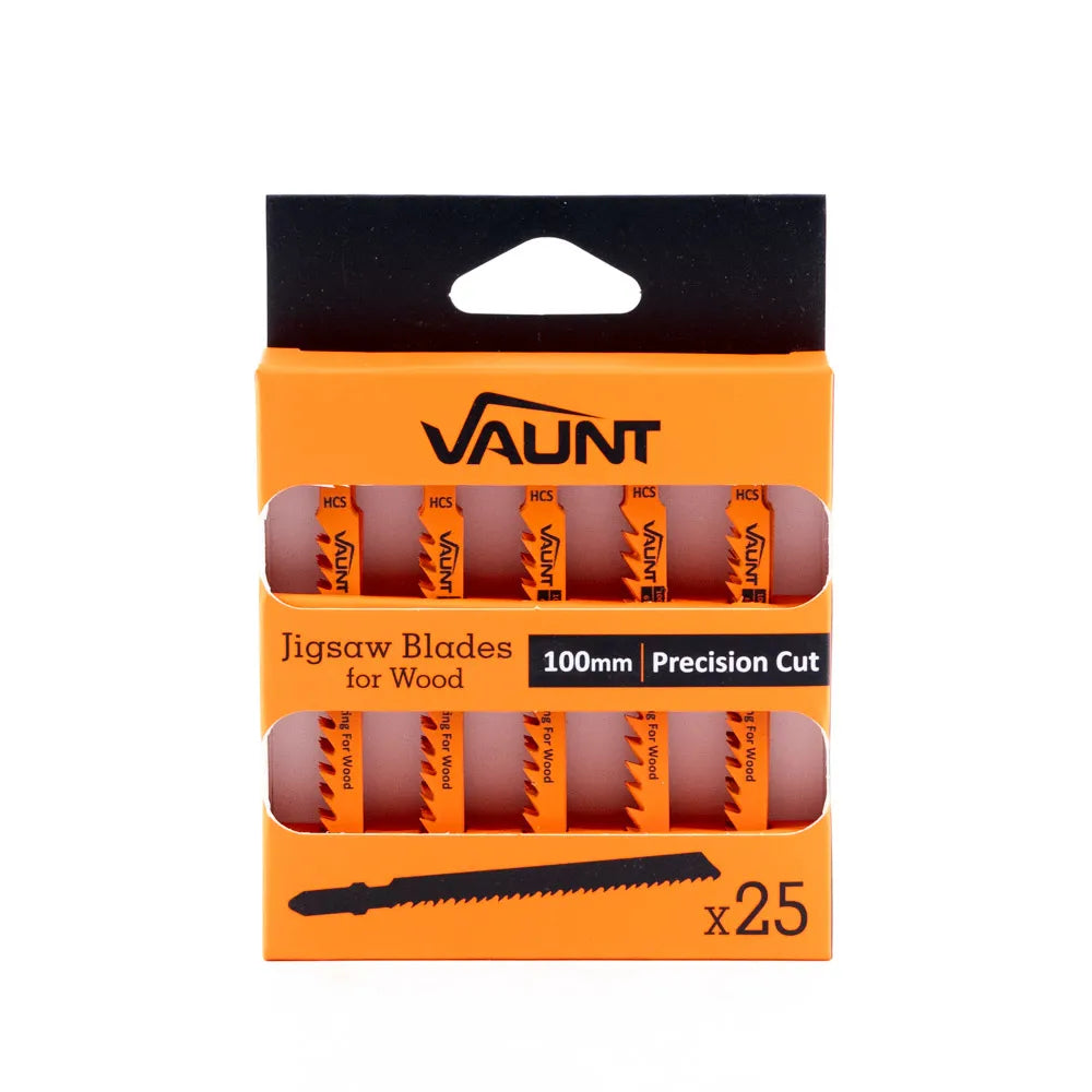 Vaunt Precision Wood Cutting (T144DP) Jigsaw Blades - Pack of 25