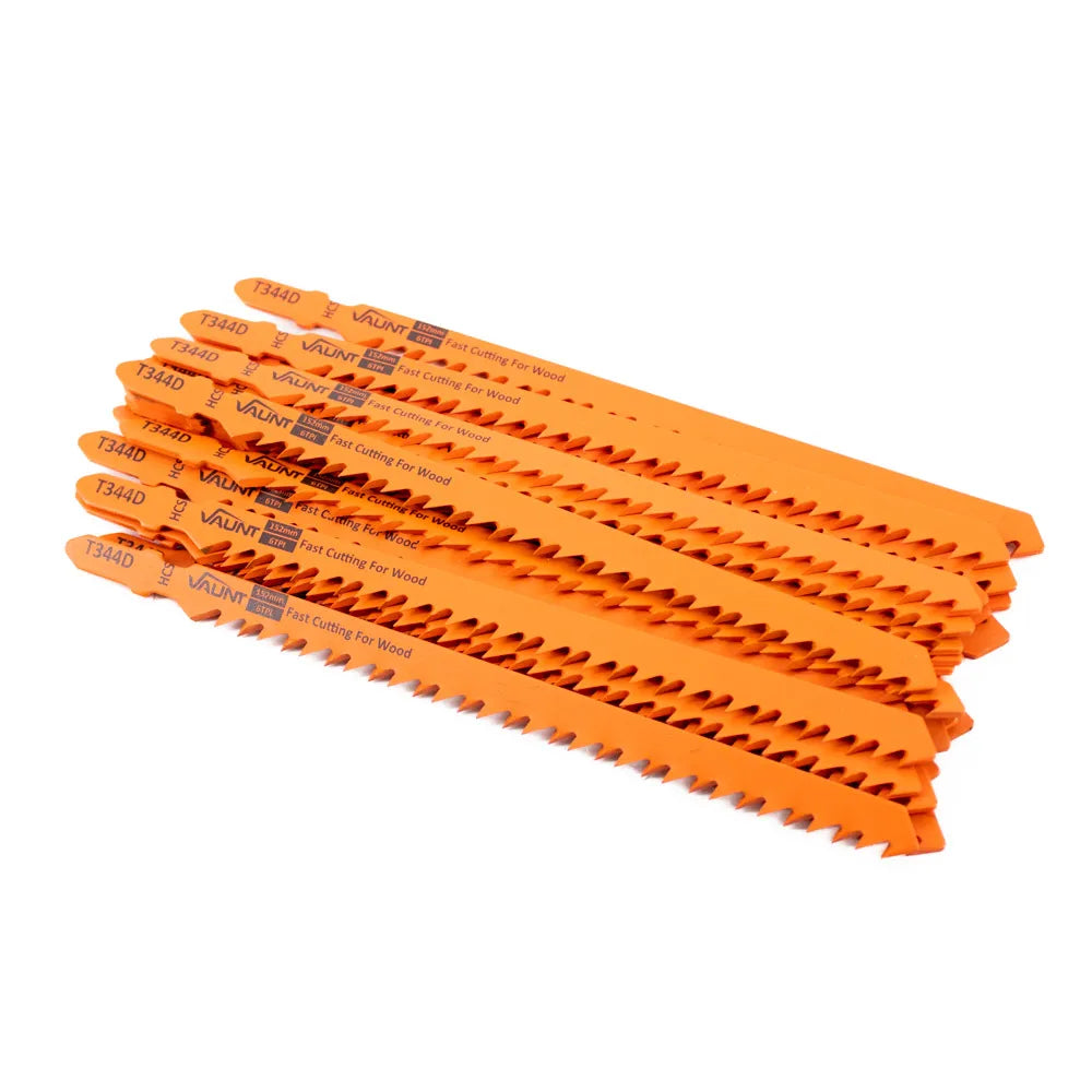 Vaunt Deep Wood Cutting (T344D) Jigsaw Blades - Pack of 25