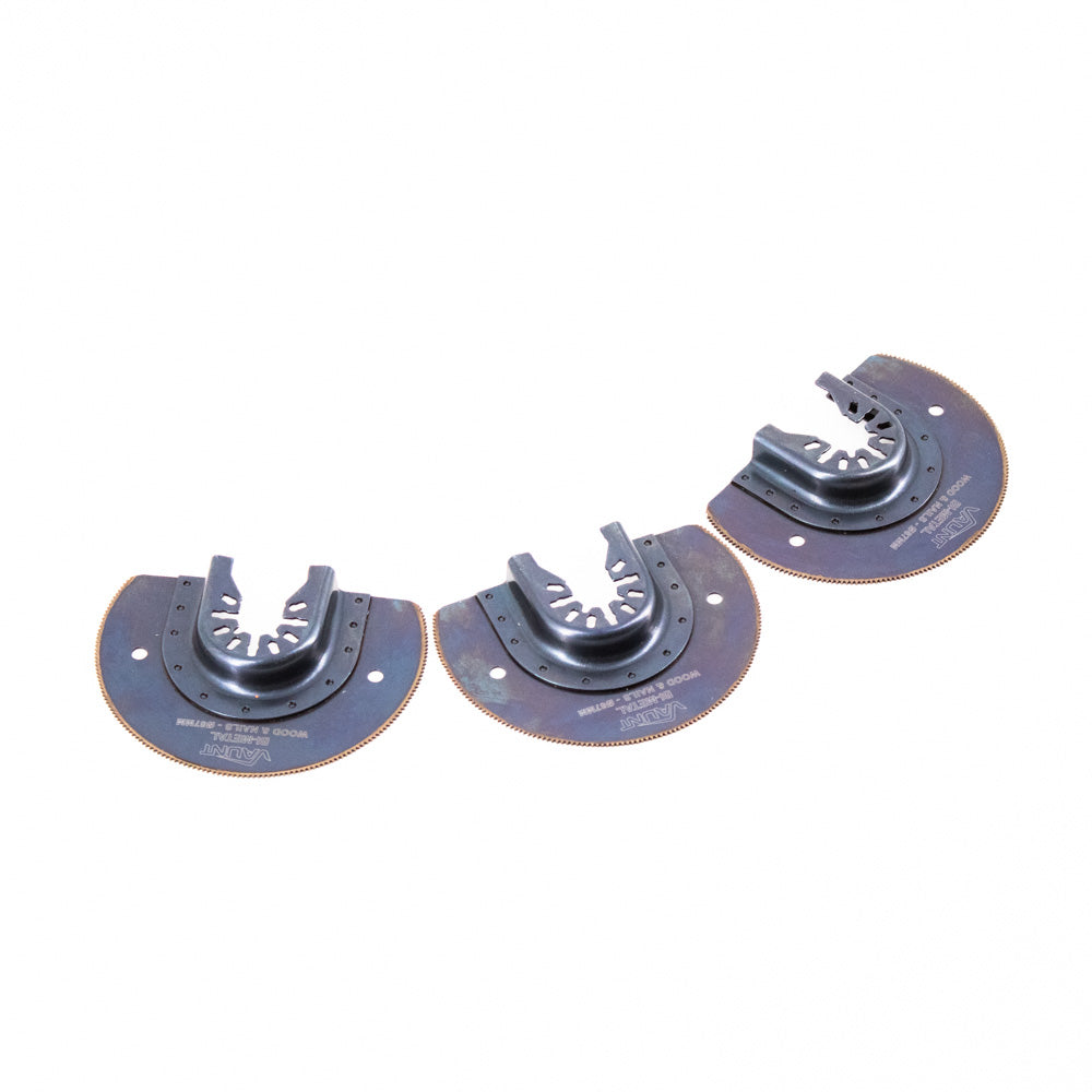 Vaunt Premium 88mm Bi-Metal Segmented Multi Tool Blade - Pack of 3