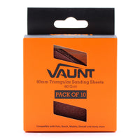 Vaunt Triangular Sanding Pad 60 Grit - Pack of 10