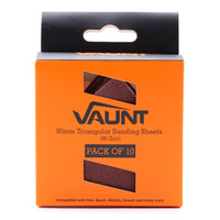 Vaunt Triangular Sanding Pad 80 Grit - Pack of 10