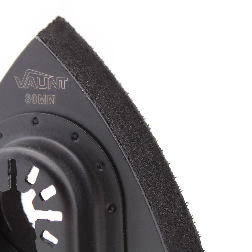 Vaunt Triangular Sanding Pad For Multi Tool Plus Mixed Sheets - 51 Pieces