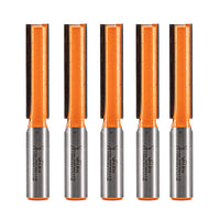 Vaunt 12.7mm x 50mm Straight Router Cutter 1/2" Shank - Pack of 5