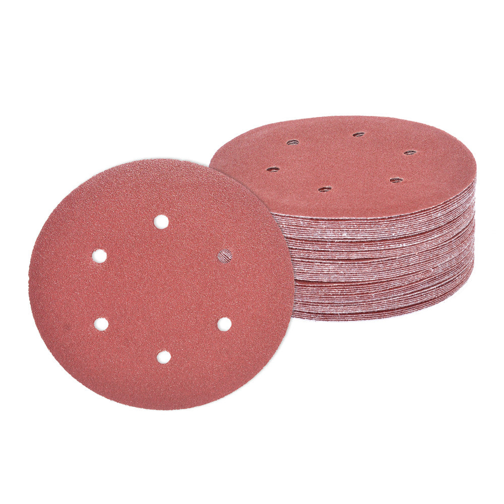 Vaunt 150mm 180 Grit Sanding Discs - Pack of 50