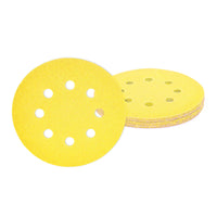 Vaunt 125mm 40 Grit Yellow Oxide Sanding Discs - Pack of 10