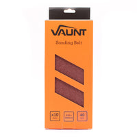 Vaunt 610mm x 100mm 40 Grit Sanding Belts - Pack of 10