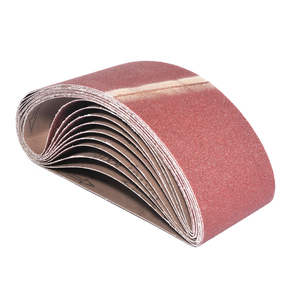 Vaunt 610mm x 100mm 80 Grit Sanding Belts - Pack of 10