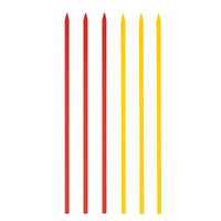 Vaunt Replacement Yellow and Red Leads For Deep Hole Pencil - Pack of 60