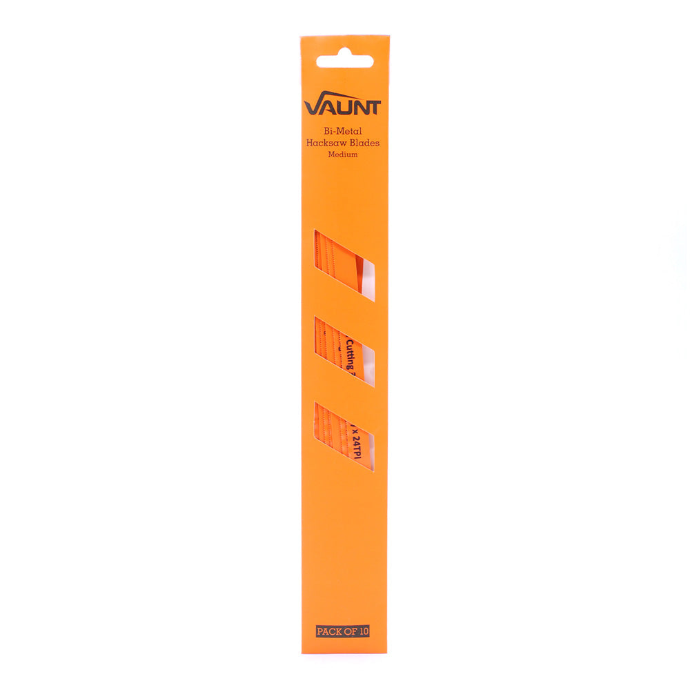 Vaunt Hacksaw Blades 300mm 24 TPI - Pack of 10