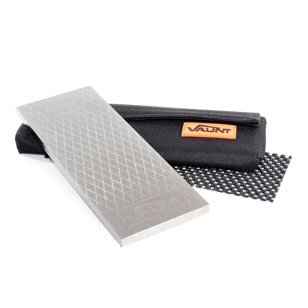Vaunt Diamond Sharpening Stone Double-Sided 200mm x 75mm Medium/Fine