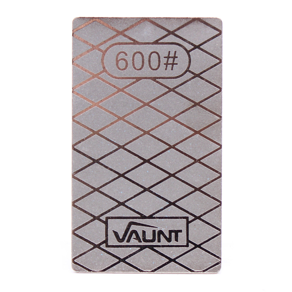Vaunt Diamond Sharpening Stone Double-Sided 75mm x 50mm Coarse/Medium