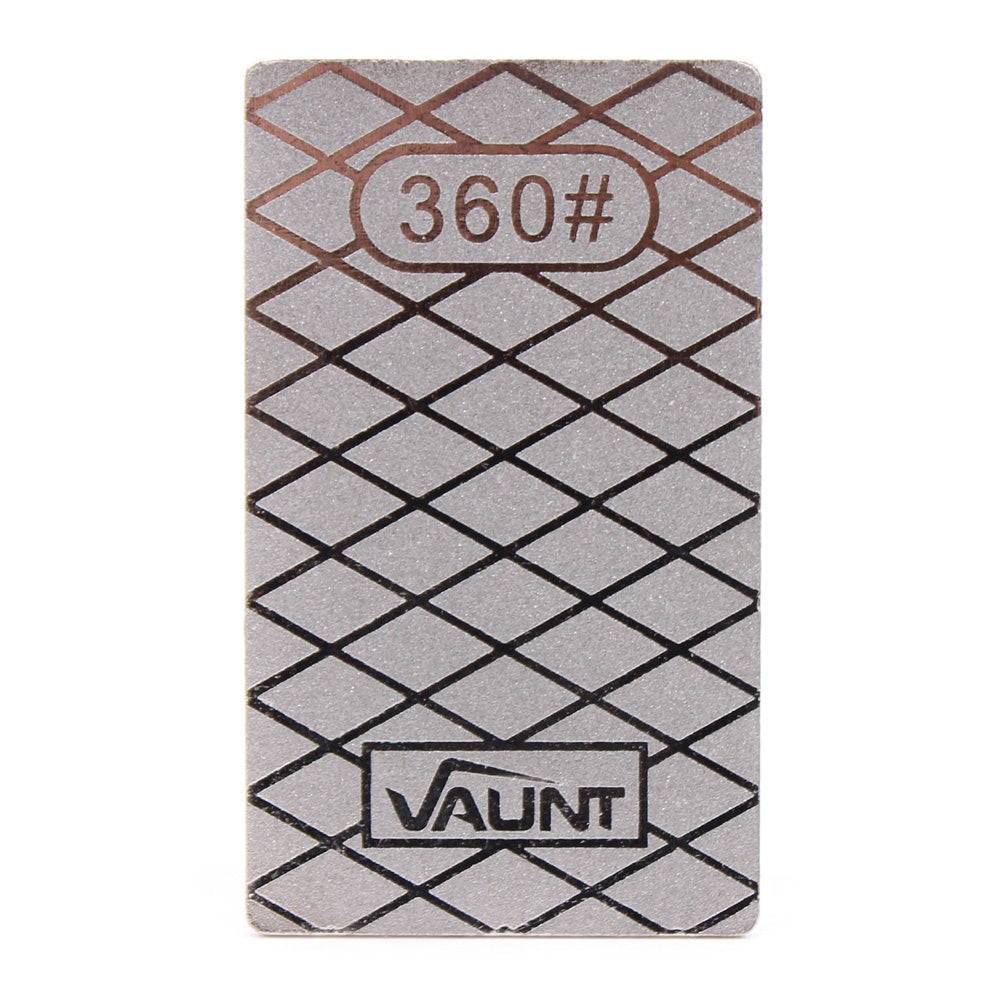 Vaunt Diamond Sharpening Stone Double-Sided 75mm x 50mm Coarse/Medium