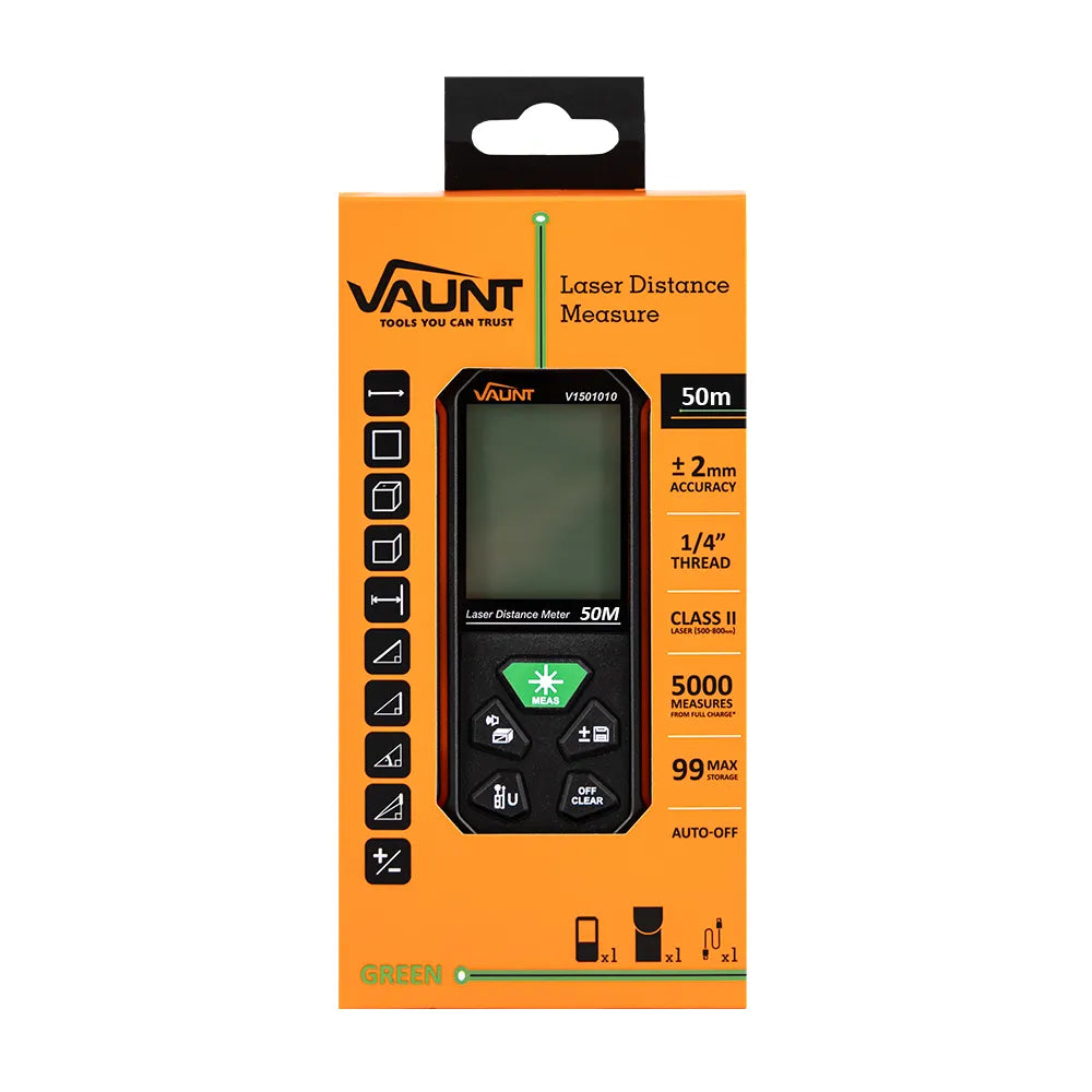 Vaunt Professional 50m Distance Estimator - Green