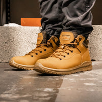 Vaunt Dublin Safety Boots - Honey Size 9