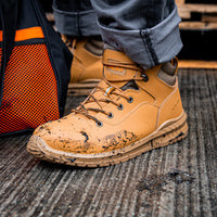 Vaunt Dublin Safety Boots - Honey Size 10