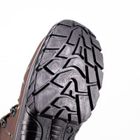 Vaunt Berlin Safety Boots - Brown Size 9