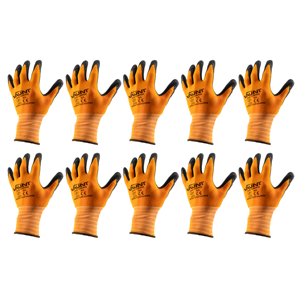 Vaunt Nitrile Flex Gloves (Large) - Pack of 10