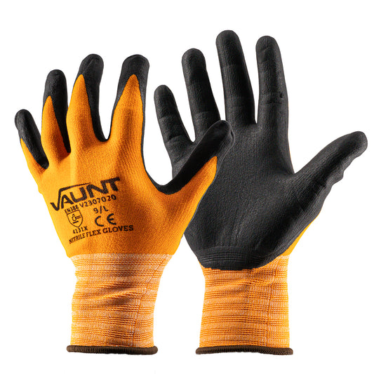 Vaunt Nitrile Flex Gloves (Large) - Pack of 10