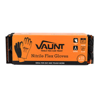 Vaunt Nitrile Flex Gloves (Large) - Pack of 10