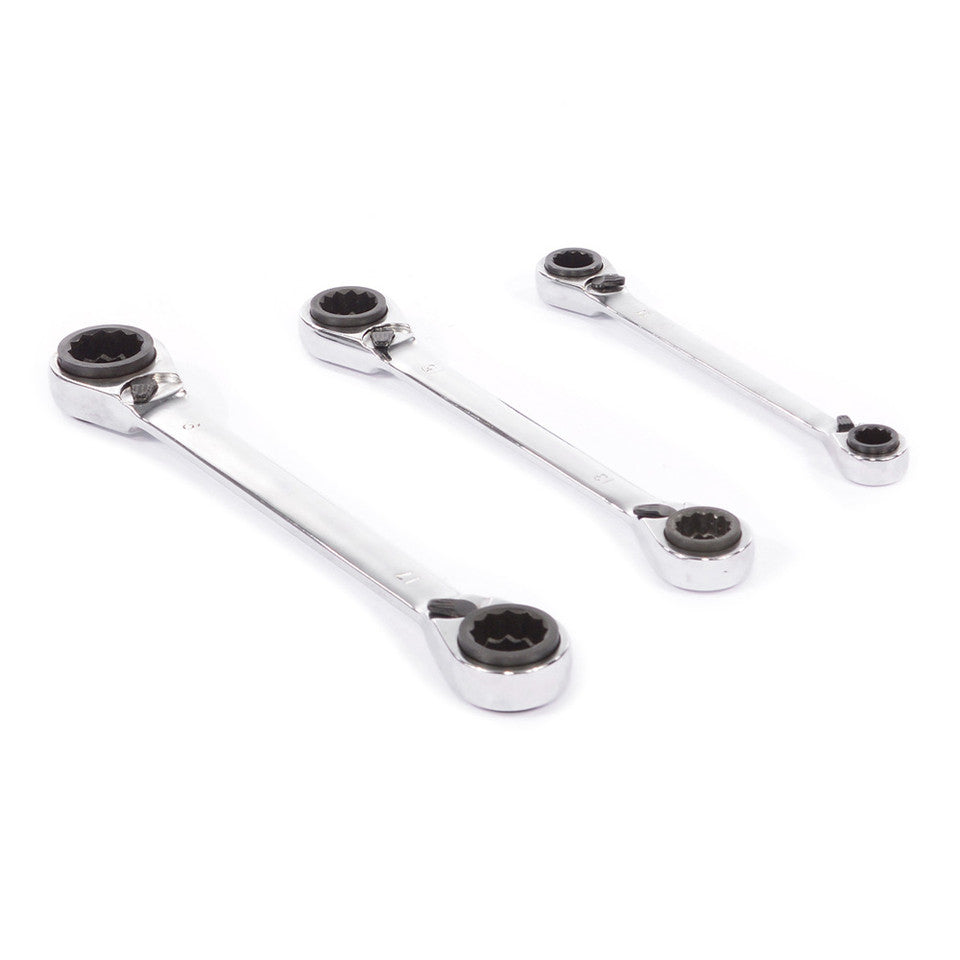 Vaunt 3 Piece Reversible Ratchet Spanner Set