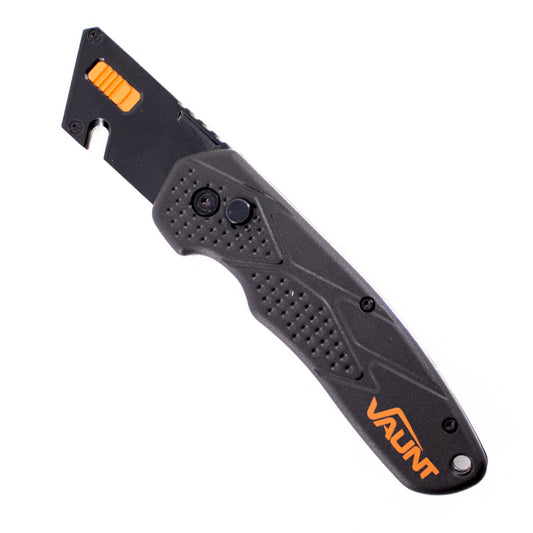 Vaunt Lockable Folding Utility Knife