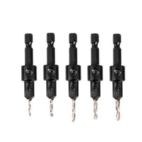 Vaunt X 5 Piece TCT Drill Countersink Set