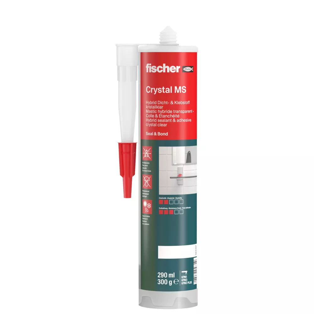 Fischer Crystal MS Sealant & Adhesive x3