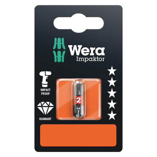 Wera Impaktor '851/1 IMP DC SB' 25mm PH2