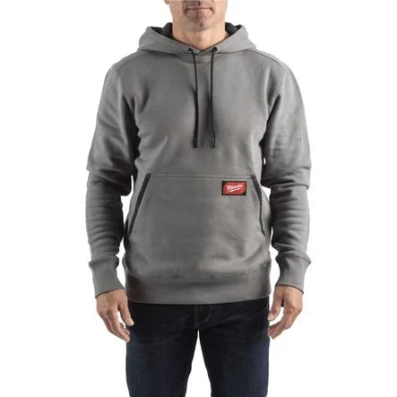 Milwaukee Grey Midweight Work Hoodie SMALL