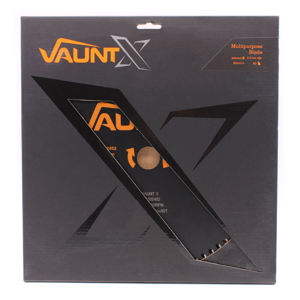 Vaunt X 305mm x 30mm 80T TCT Multi-Purpose Circular Saw Blade