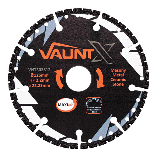 Vaunt X Diamond Blade Turbo Multi-Purpose 125mm