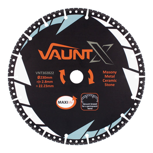Vaunt X Diamond Blade Turbo Multi-Purpose 230mm