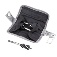 Vaunt X 3 Piece 120mm 4 Flute Auger Drill Stubby Bit Set