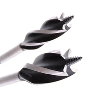 Vaunt X 3 Piece 120mm 4 Flute Auger Drill Stubby Bit Set