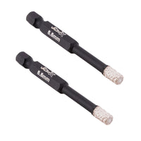 Vaunt X Wax Filled Diamond Tile Drill Bit 5.5mm 68mm - Pack of 2