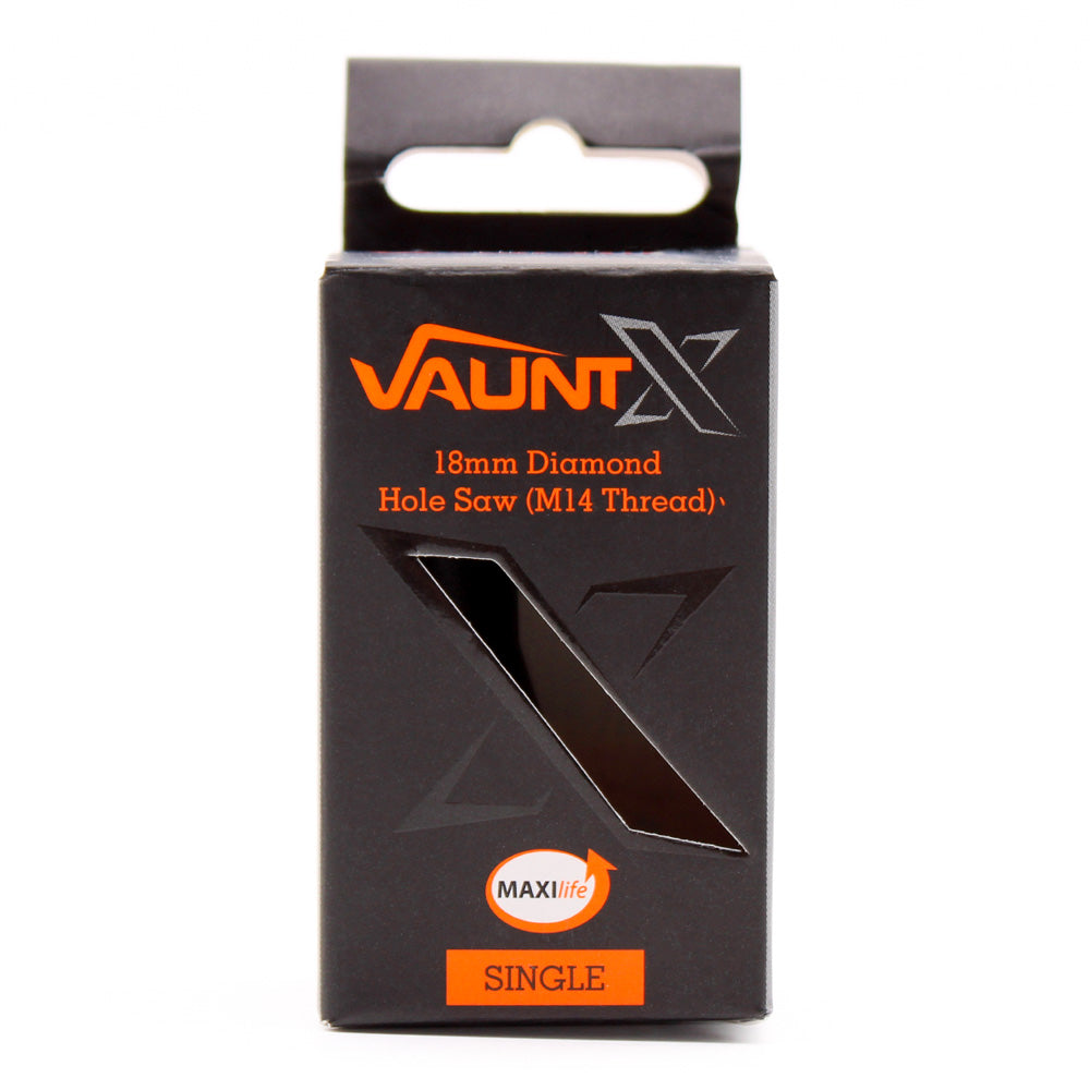 Vaunt X 18mm x 60mm M14 Diamond Holesaw