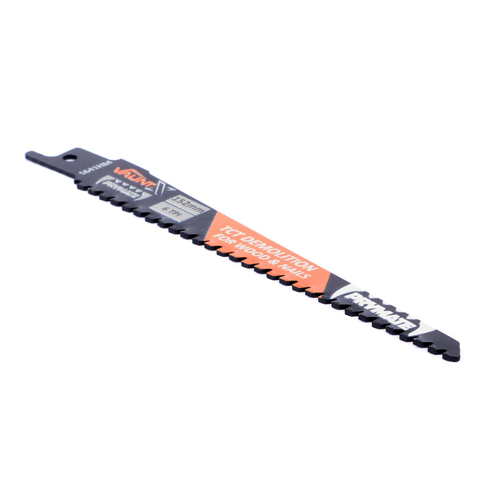 Vaunt X 152mm TCT Heavy Duty Reciprocating Saw Blade For Wood (S641HM)
