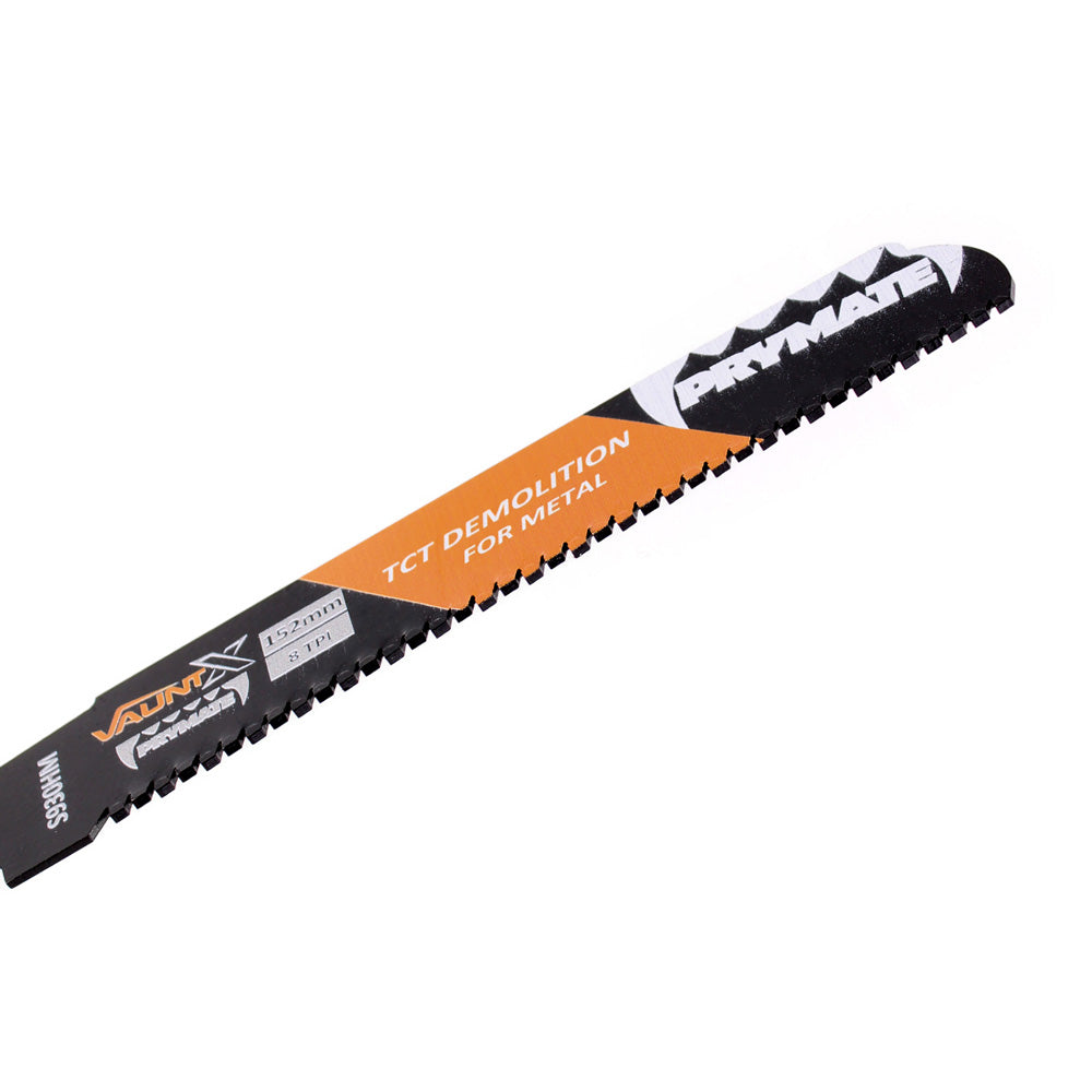 Vaunt X 152mm TCT Demolition Heavy Duty Reciprocating Saw Blade for Metal (S930HM)
