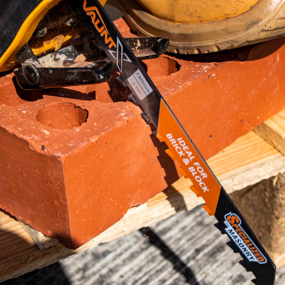 Vaunt X 240mm TCT Reciprocating Saw Blade for Masonry (S1543HM)