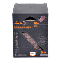 Vaunt X 115mm x 5m 180 Grit Mesh Net Sanding Roll