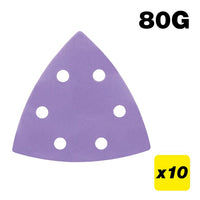 Trend Delta Oscillating Sander Pads 93mm x 93mm Zirconium (10 Pack)