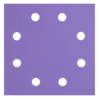 Trend Zirconium 1/4 Sheet Sanding Sheet 115mm x 115mm 40 Grit (10 Pack)