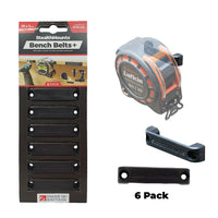 StealthMounts Bench Belt+ (6 Pack)