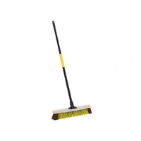 Bulldozer Dual Fill Bass/Pet Broom With Metal Scraper 457Mm (18In)