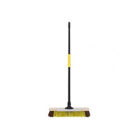 Bulldozer Dual Fill Bass/Pet Broom With Metal Scraper 457Mm (18In)